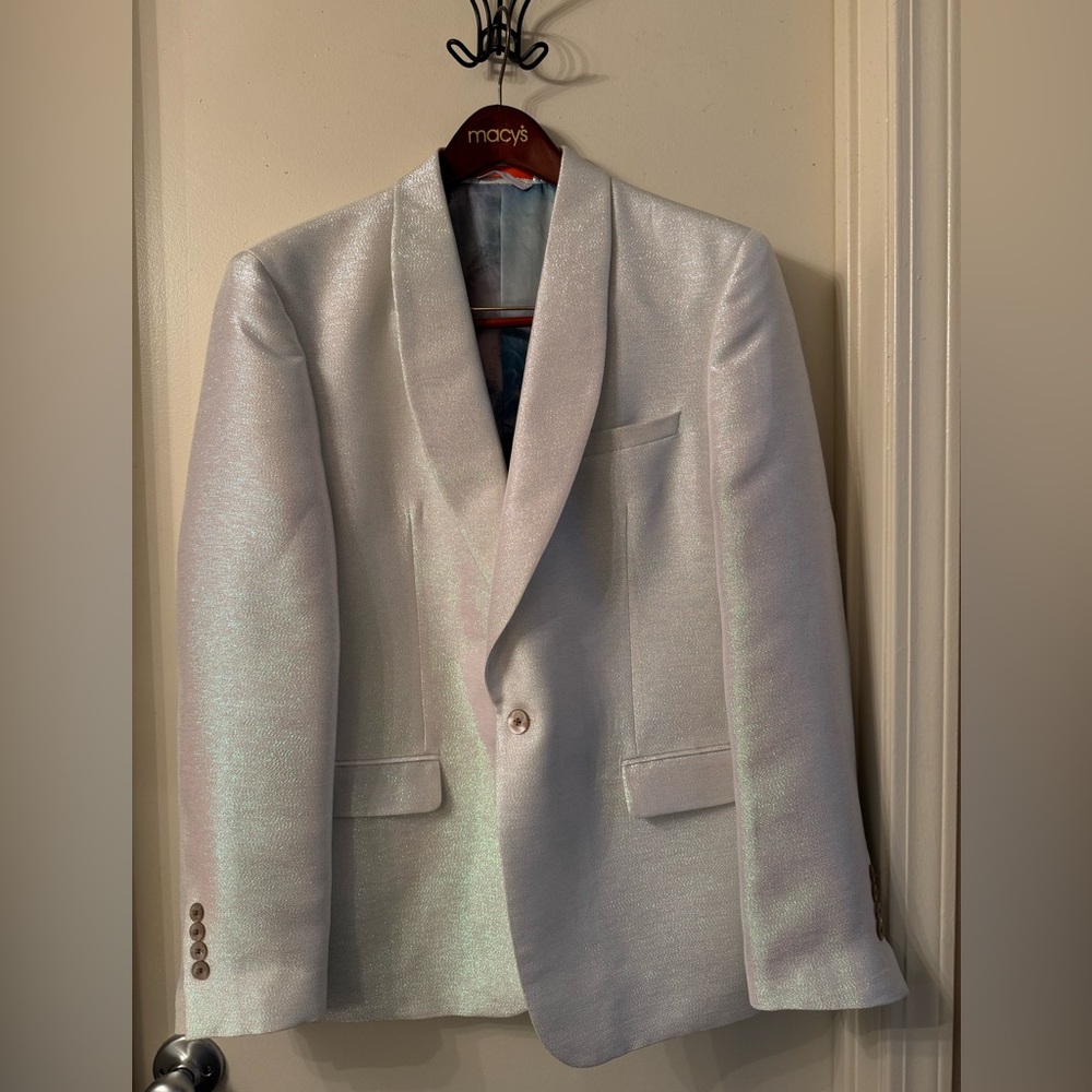 Tallia Mens Iridescent Blazer